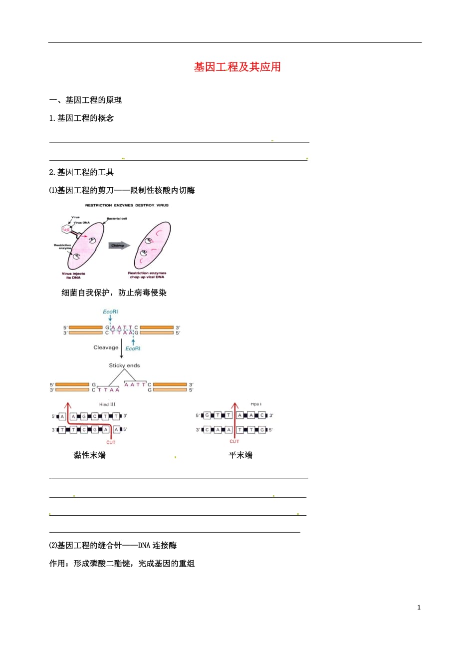 高中生物基因工程及其应用素材新人教版必修2_第1页