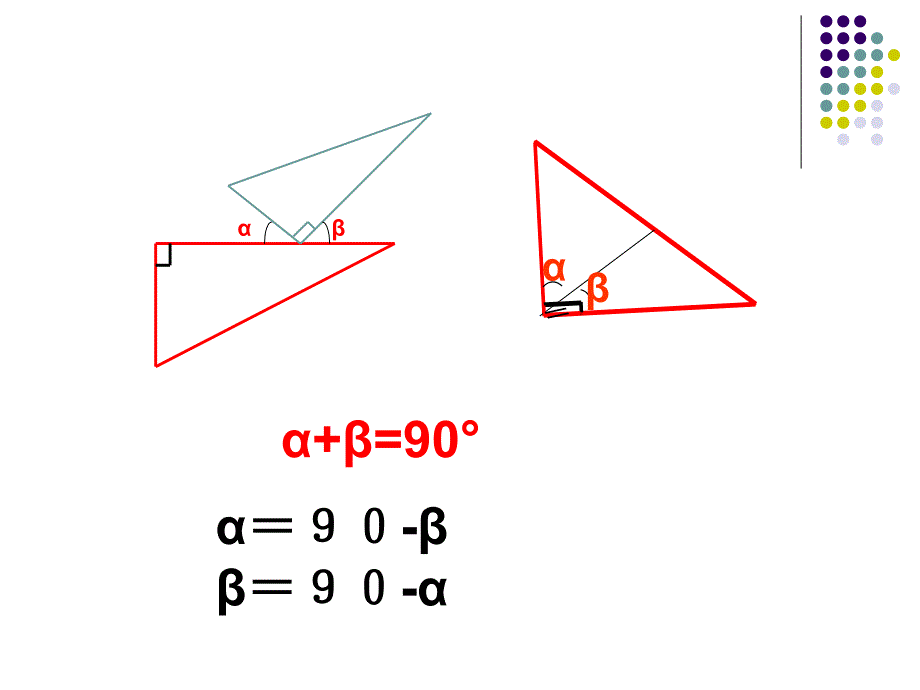 广西桂林市逸仙中学七年级数学上册教学课件余角与补角_第3页