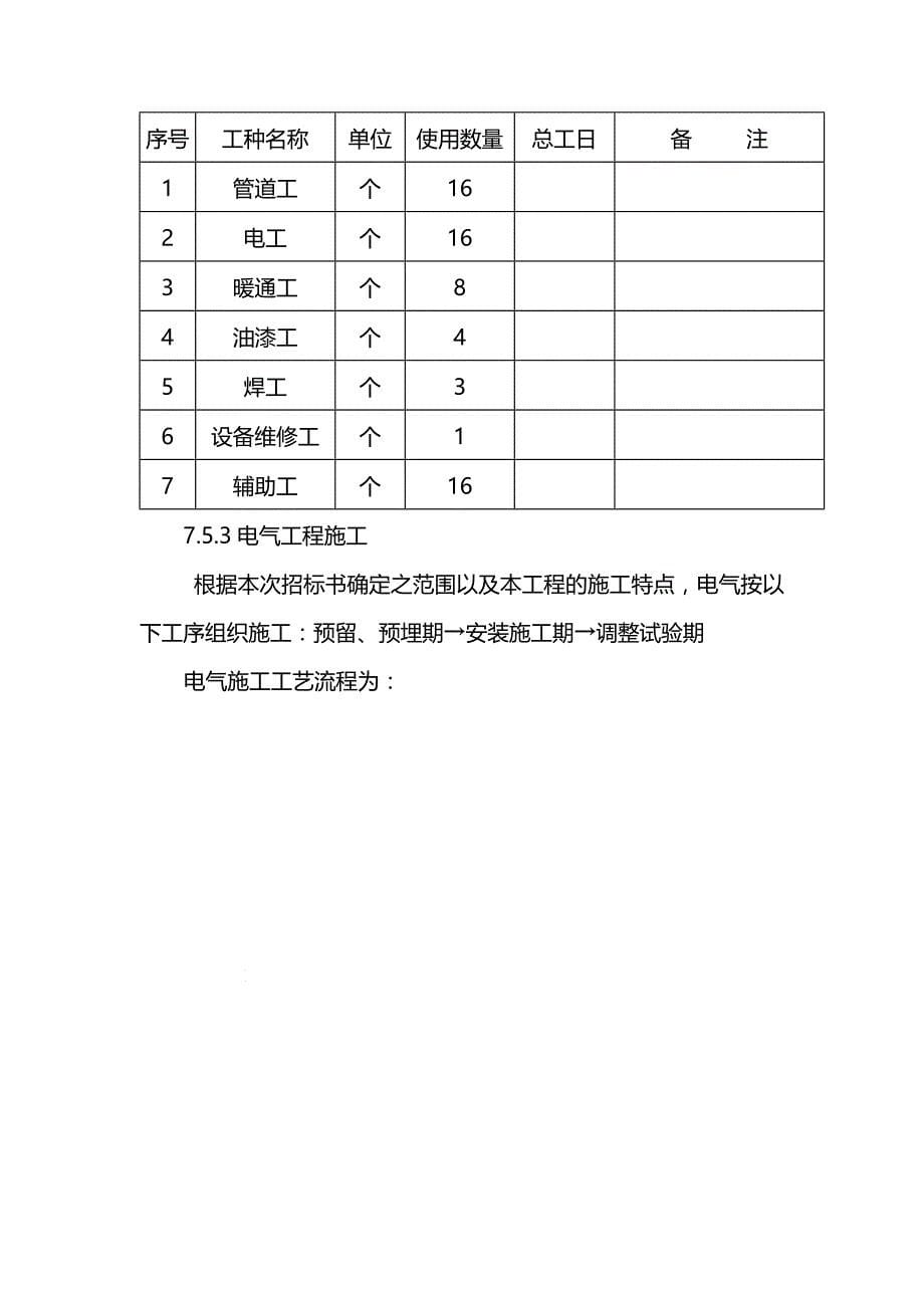 2020（建筑工程管理）某小高层水暖电安装工程施工方案__第5页