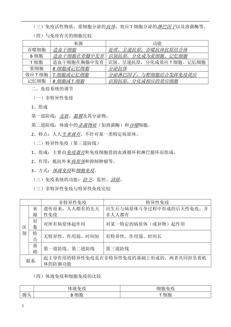 2.4《免疫调节》教案设计高晶教材课程_第3页