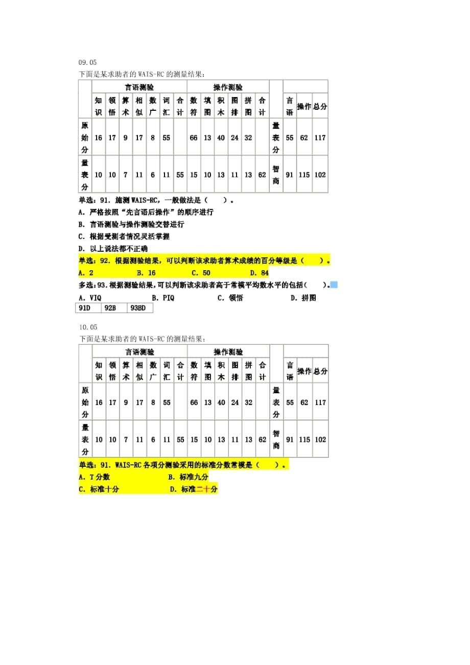 WAIS_RC的测验结果_第5页