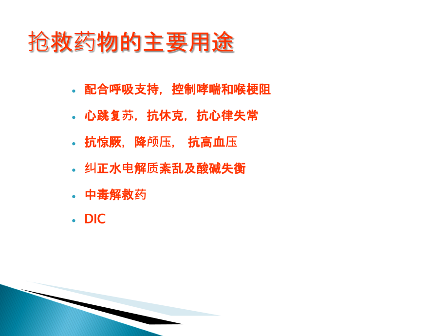 危重病人常用抢救药物应用时的注意事项-课件资料_第3页