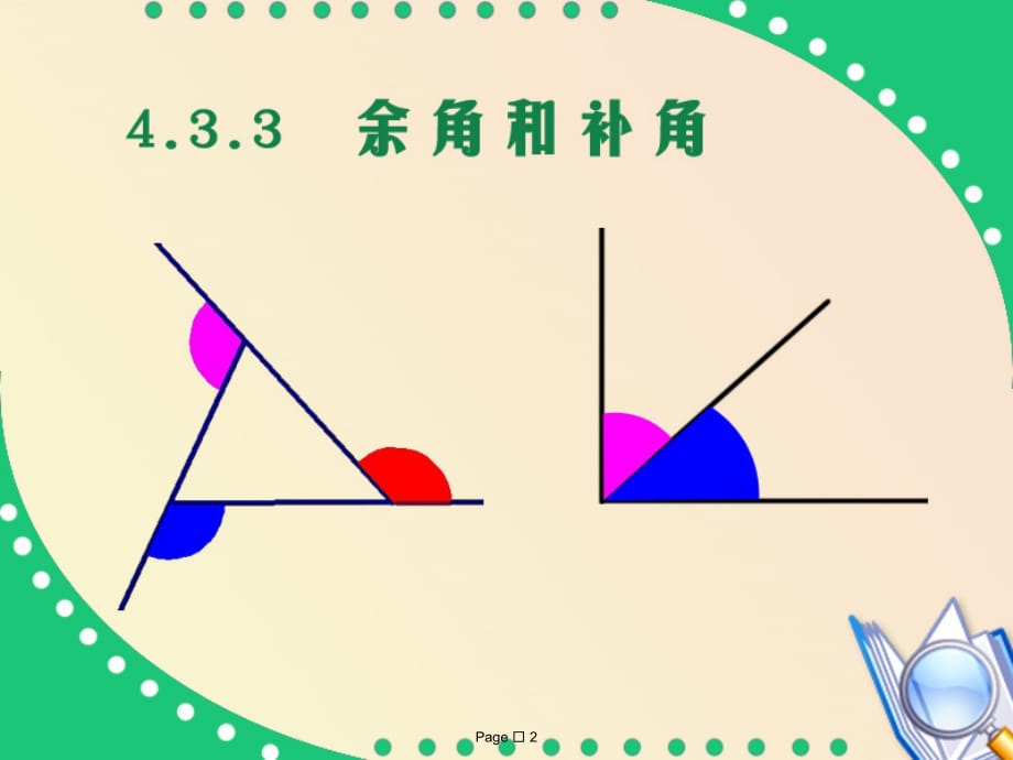 余角和补角第三课时课件_第2页