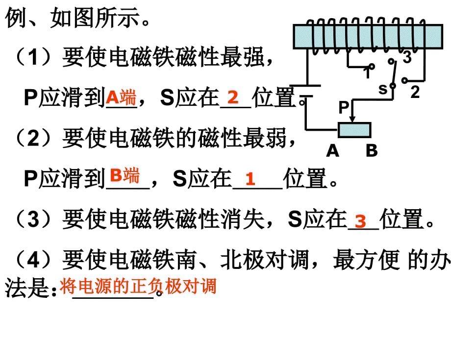 中考物理第一轮复习 电和磁2_第5页