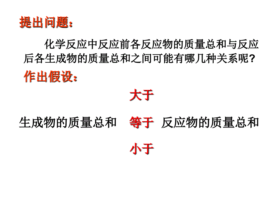 广西灵山县陆屋中学九年级化学《第五单元课题1质量守恒定律》课件_第2页