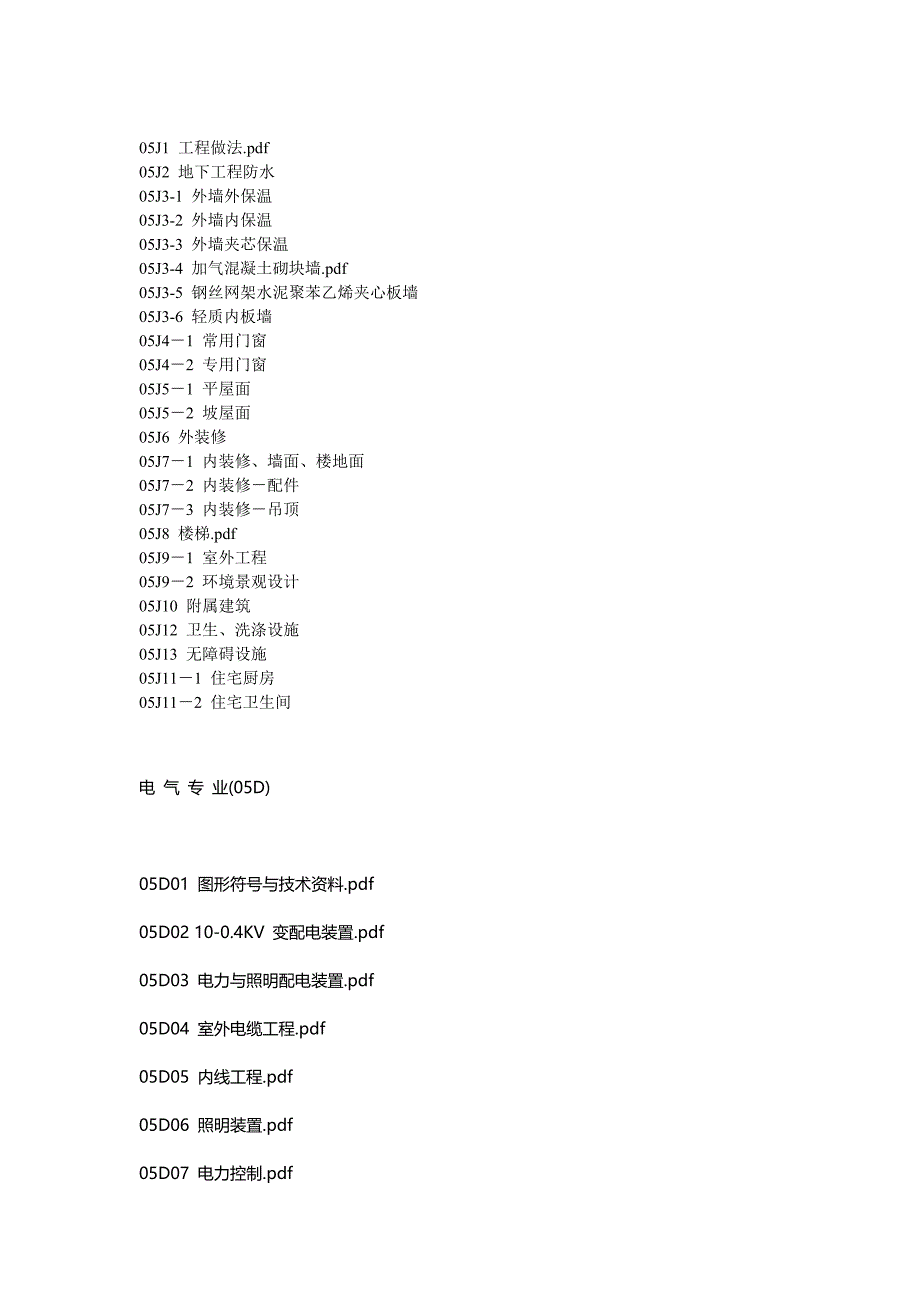 2020（建筑工程管理）建筑图集名称_第2页