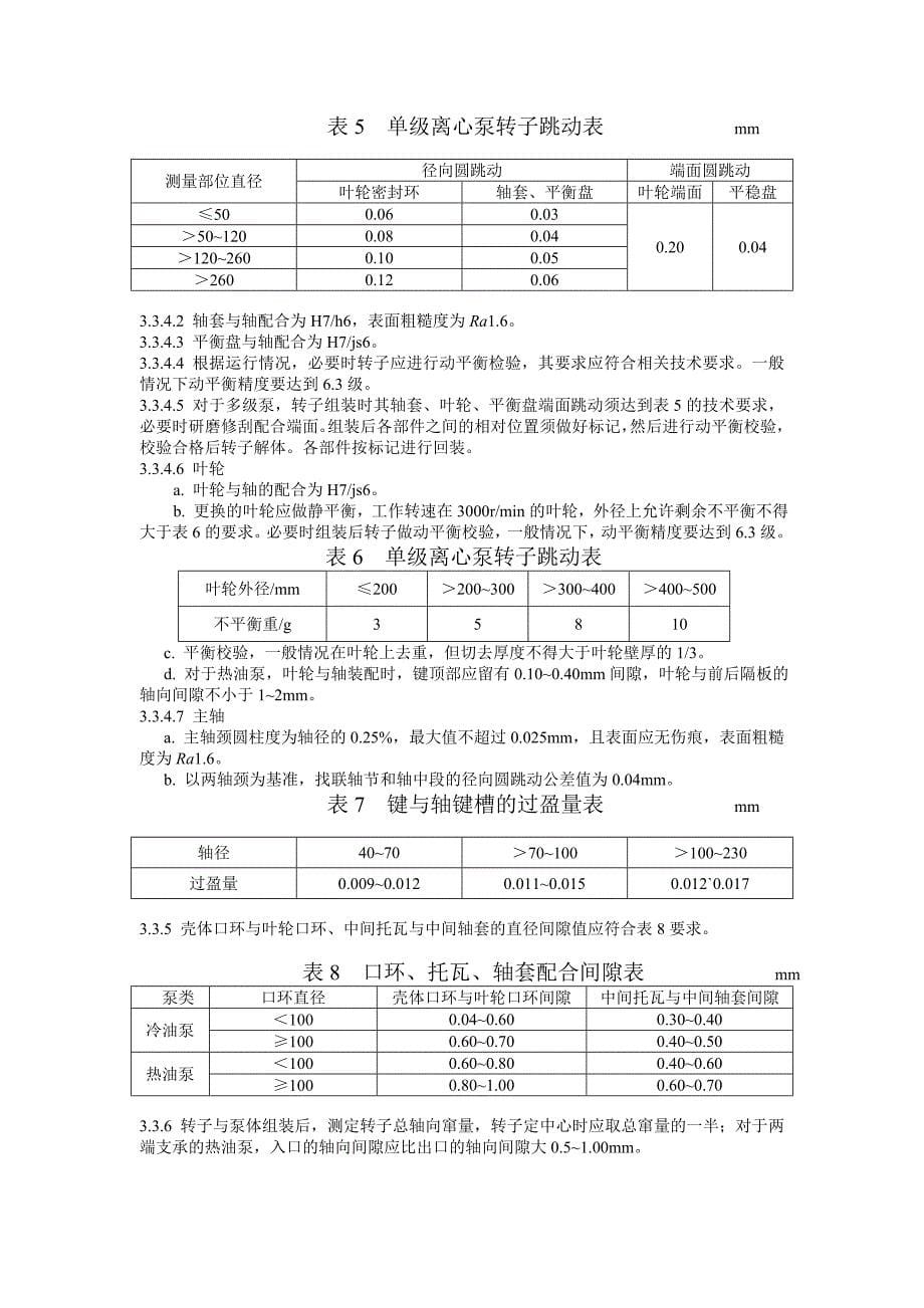 海川化工论坛_机泵维护检修规程_第5页