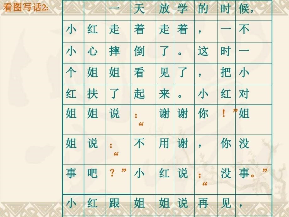 二年级上学期精品看图写话（最新版）_第5页