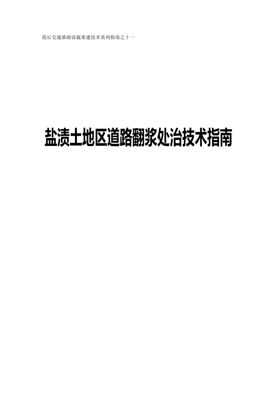 2020（交通运输）震后交通基础设施重建技术系列指南之十一_第2页