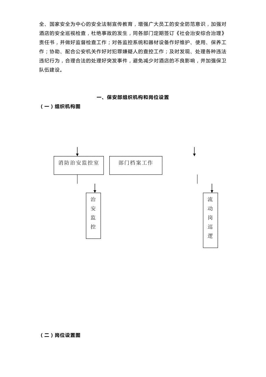 2020（企业管理手册）酒店保安部运转管理手册_第5页