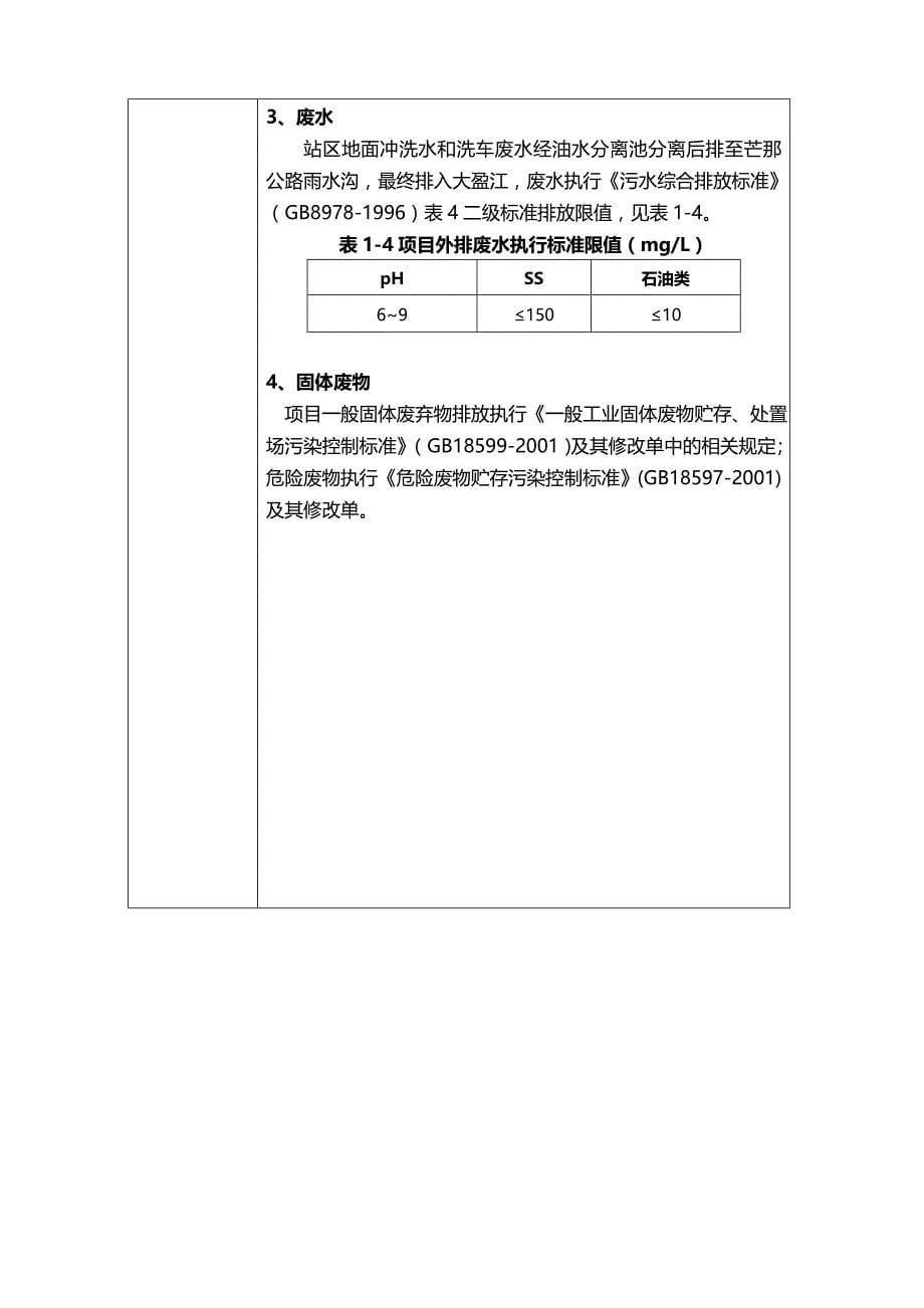 2020（项目管理）盈江县新农场加油站建设项目竣工监测表送审稿_第5页