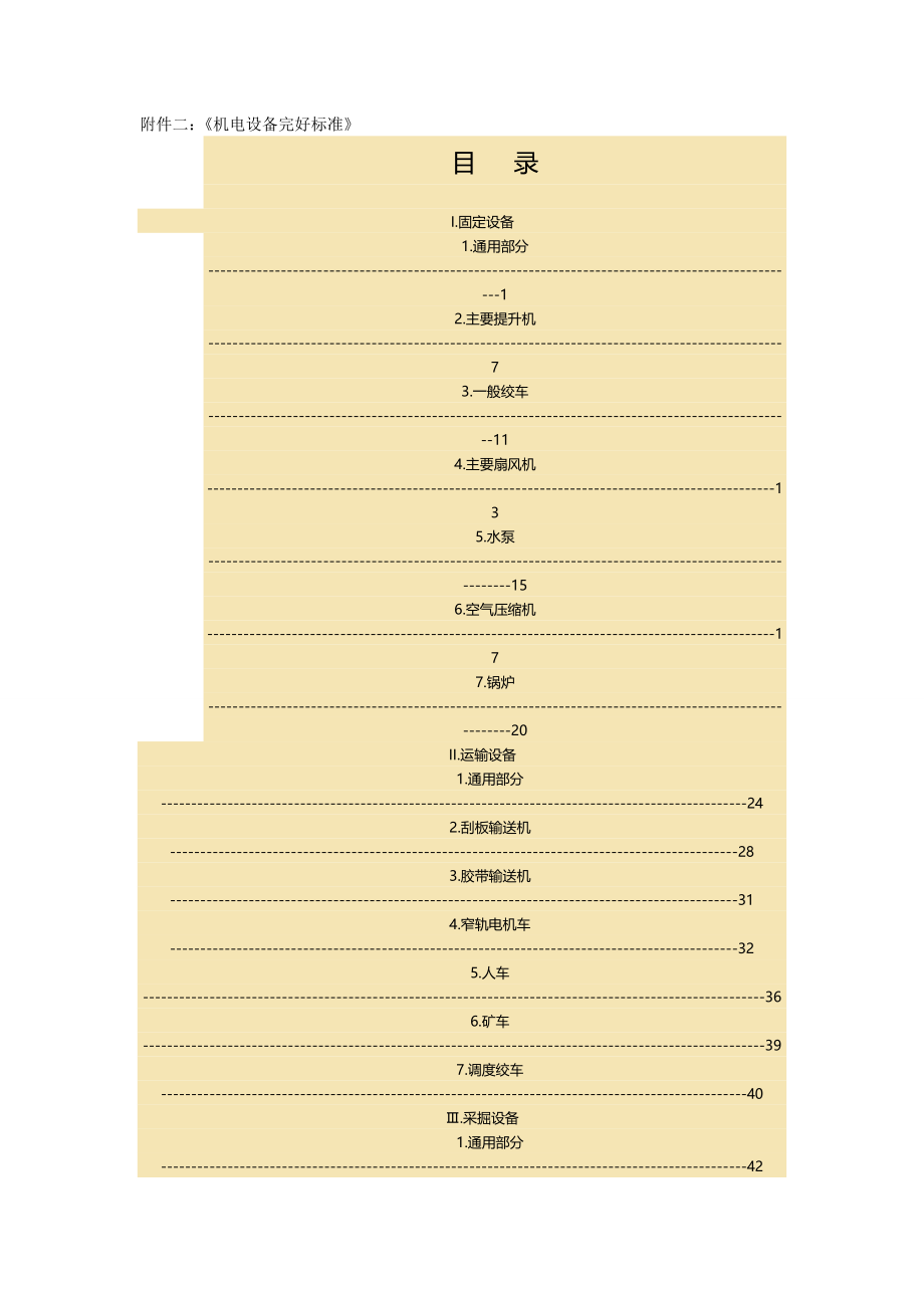 2020（冶金行业）最新煤矿机电设备完好标准_第2页