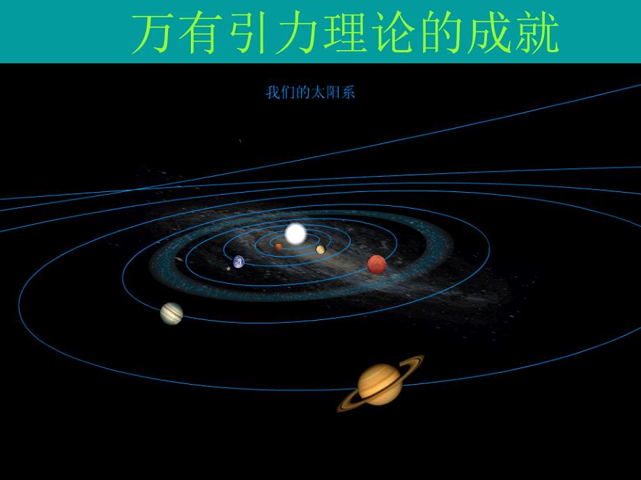 高中生物 6.4 万有引力理论的成就课件 新人教版必修.ppt_第2页