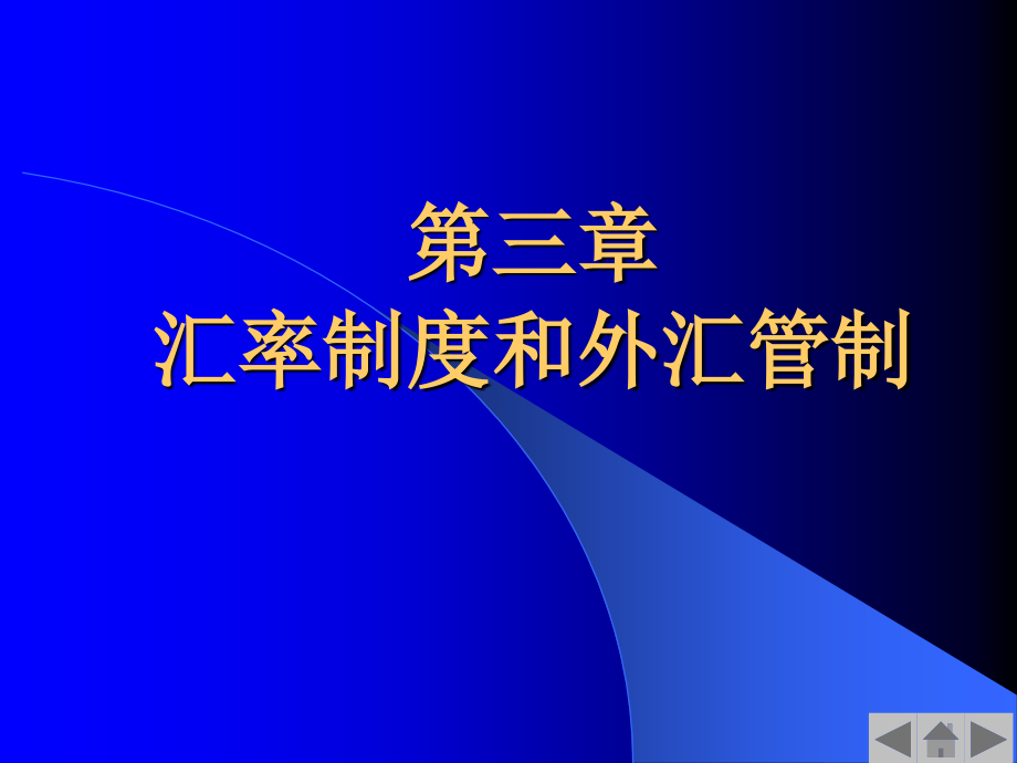 202X年汇率制度和外汇管制_第1页