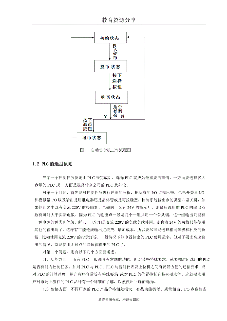 自动售货机的PLC系统设计 41P.doc_第3页