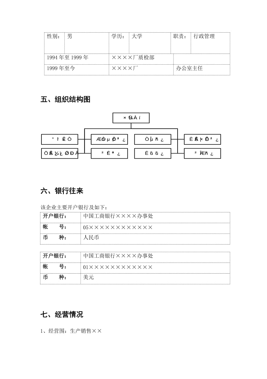 资信调查报告(样)_第4页