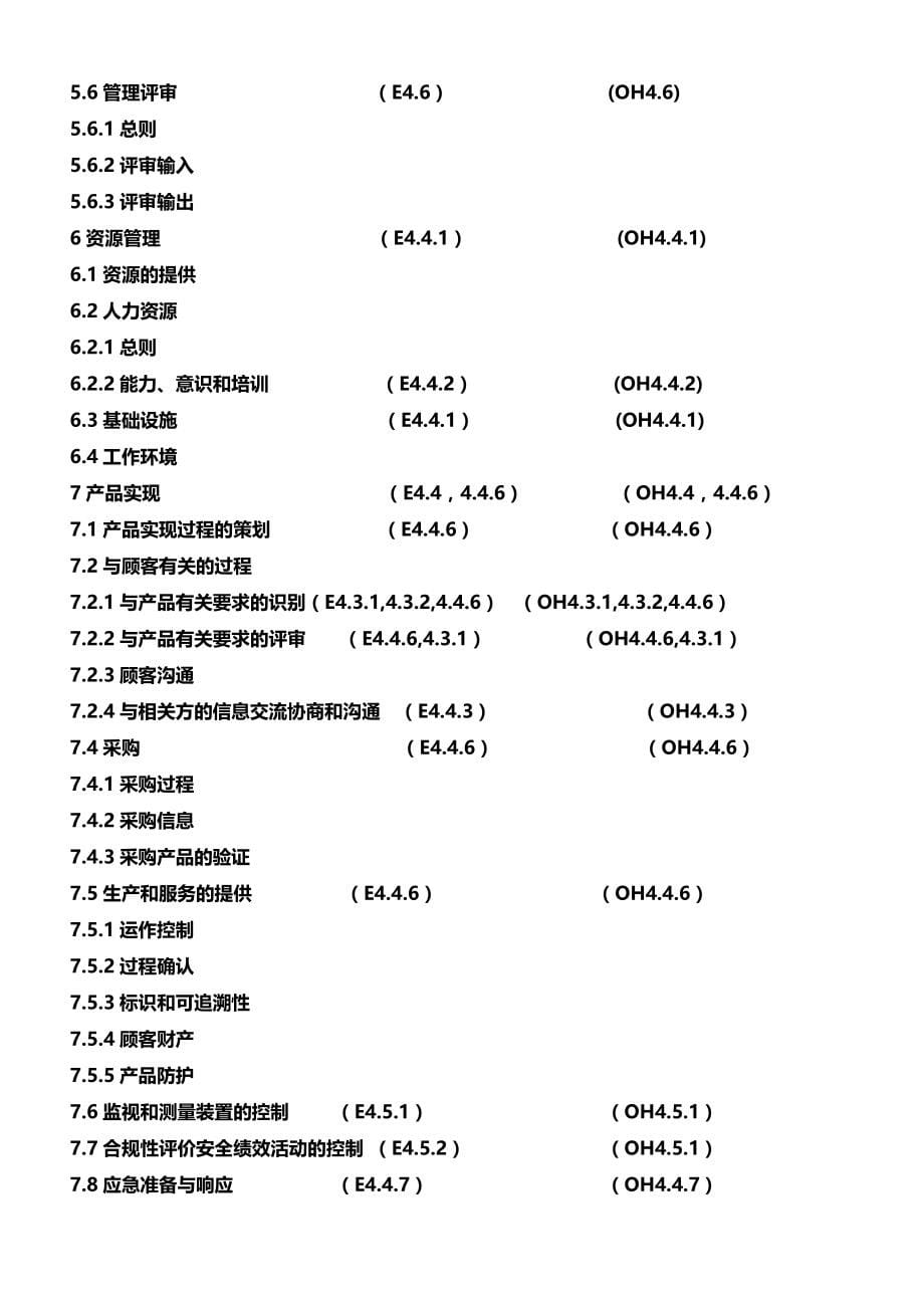 2020（企业管理手册）质量环境职业健康安全管理手册汇编_第5页