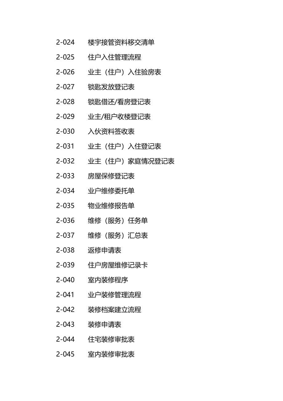 2020（物业管理）物业管理实习资料库_第5页