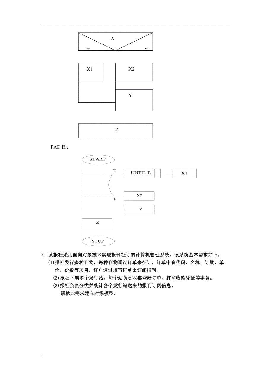 《软件工程 》经典考试例题复习题-重点知识点(含答案)资料讲解_第5页