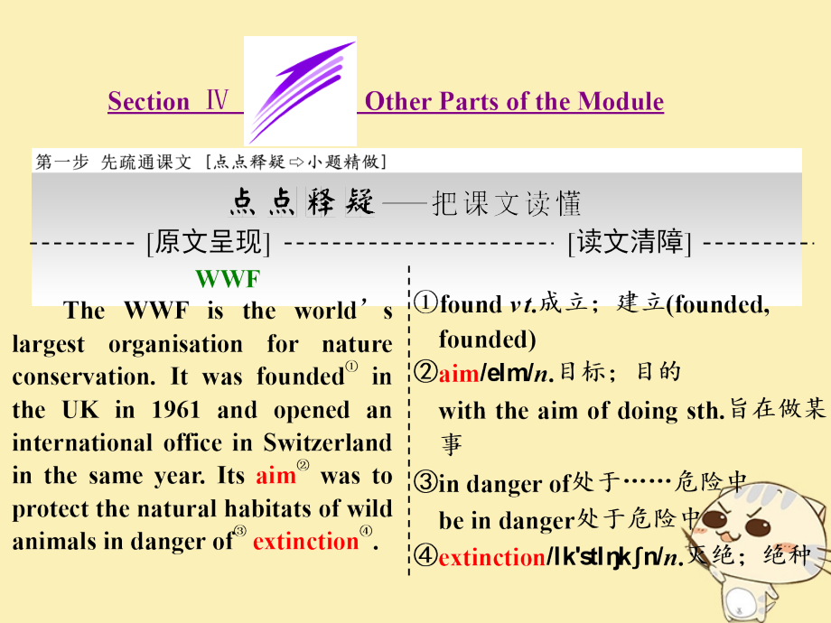 2019年高中英语Module6AnimalsindangerSectionⅣOtherPartsoftheModule课件外研版必修.ppt_第1页