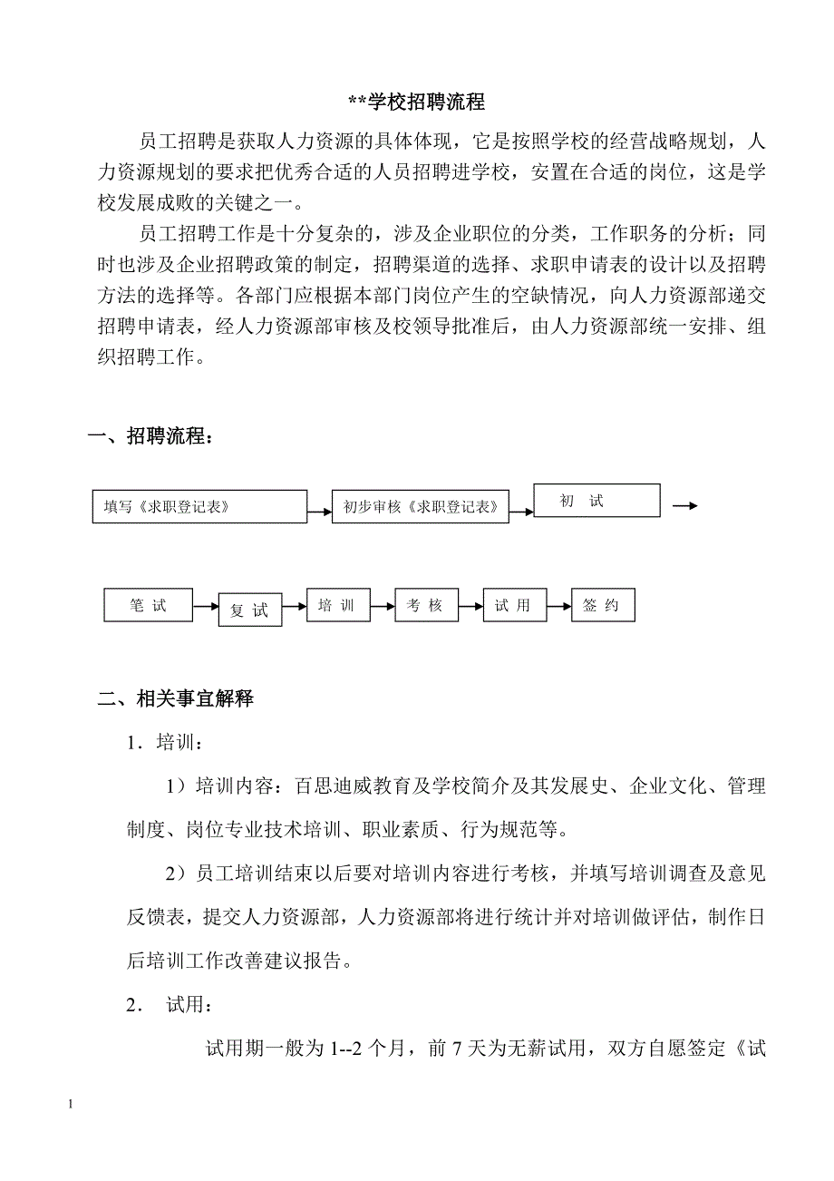 教师招聘流程教学材料_第1页