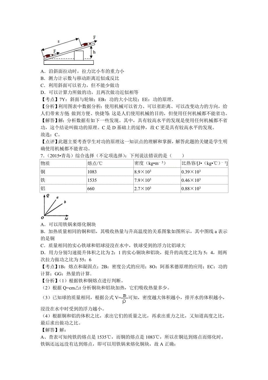 初中物理北师大八年级下第九章章末1_第5页