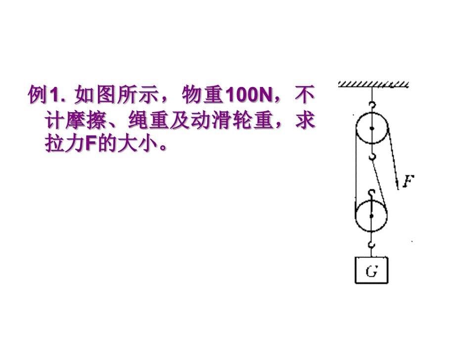 11.2滑轮（第二课时课件）备课讲稿_第5页