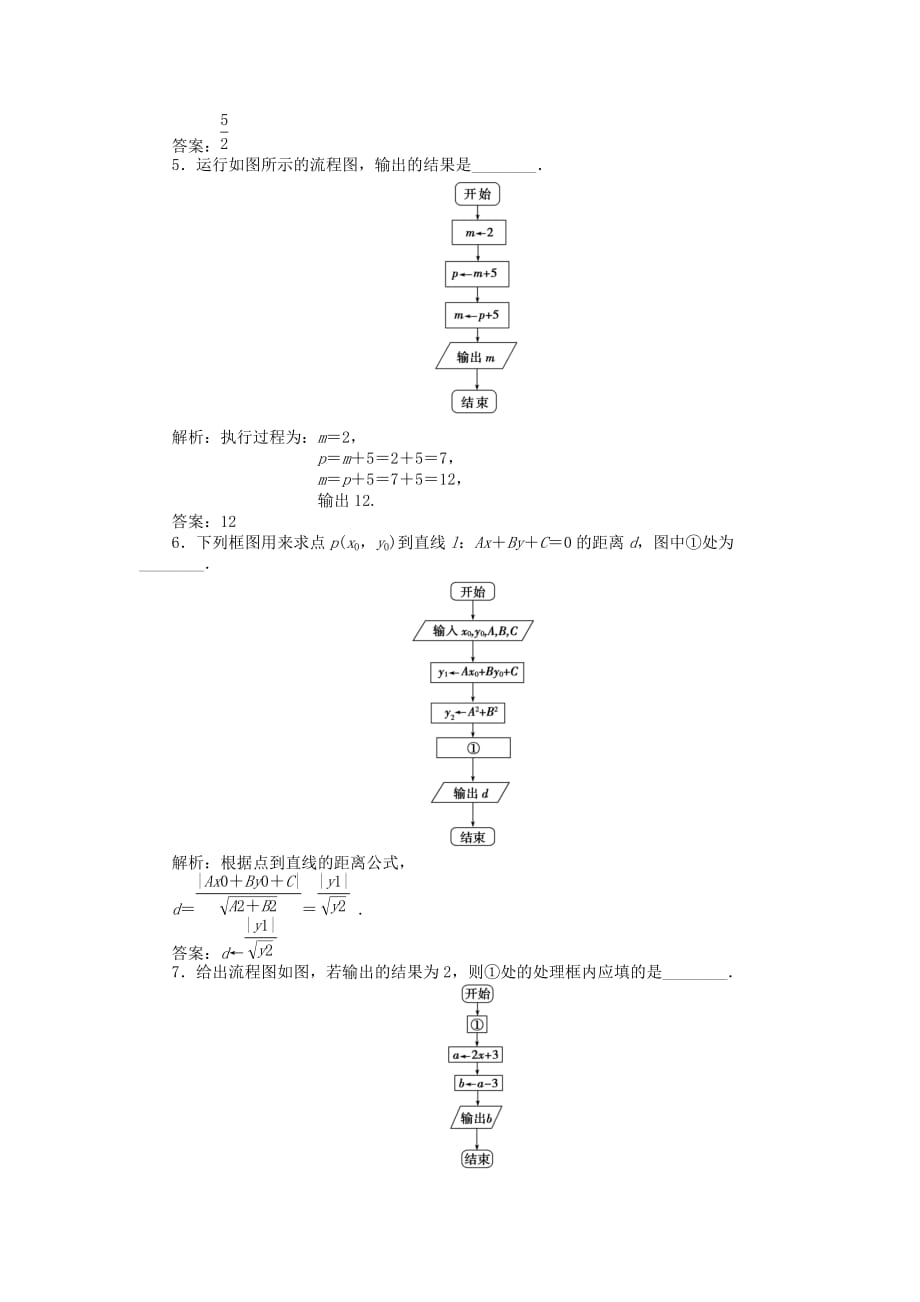 【优化方案】2020高中数学 第1章1.2.1知能优化训练 苏教版必修3（通用）_第3页