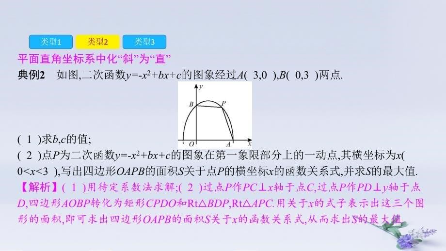 安徽省2019年中考数学一轮复习第二部分热点专题突破专题5化“斜”为“直”课件.ppt_第5页