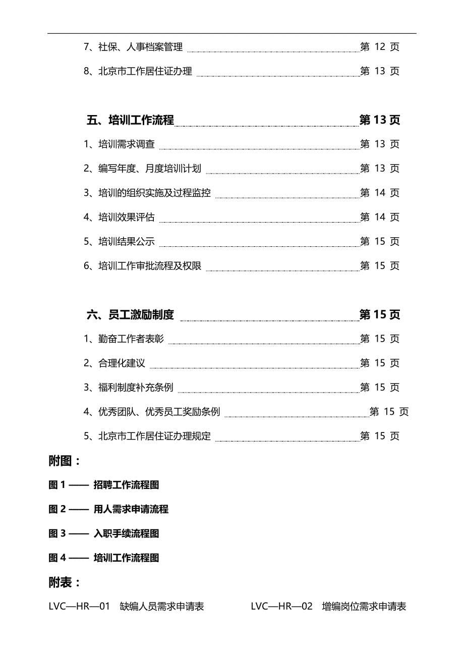 2020（流程管理）上海某电梯公司人力资源部全套工作流程_第5页