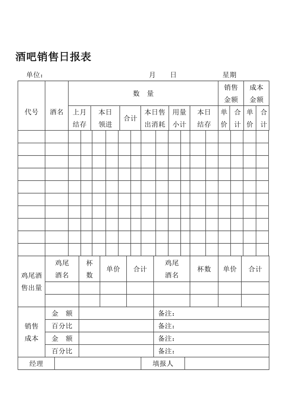 202X年酒吧管理规范19_第1页