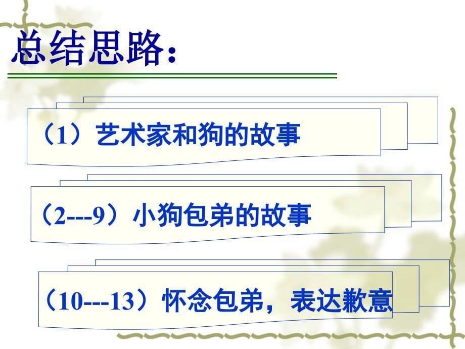 《小狗包弟》获奖课件说课材料_第5页