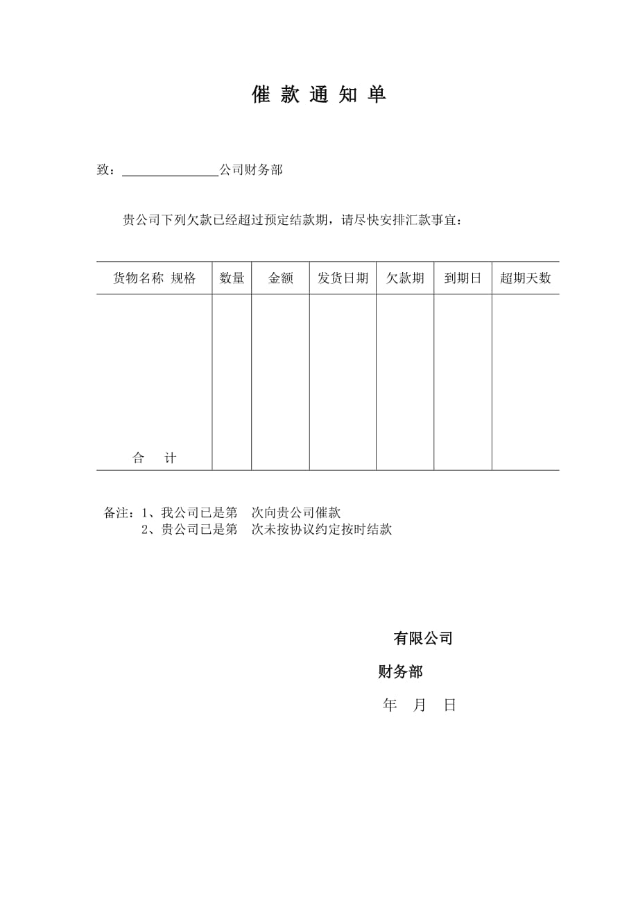 202X年各类款项管理表格7_第1页