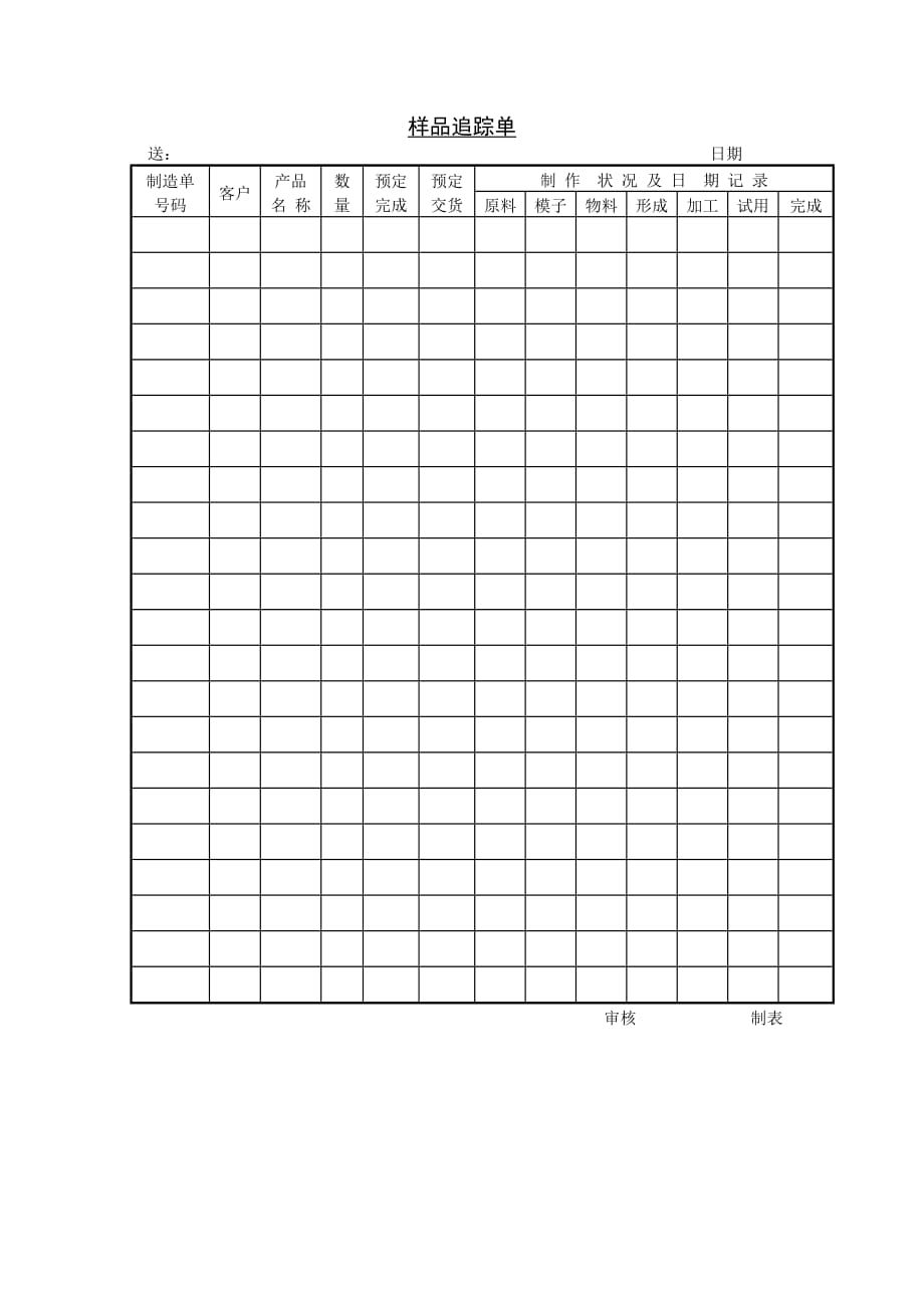 202X年样品制作成本统计表4_第1页