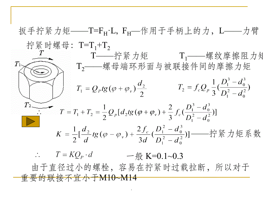 螺栓连接的强度计算ppt课件_第3页