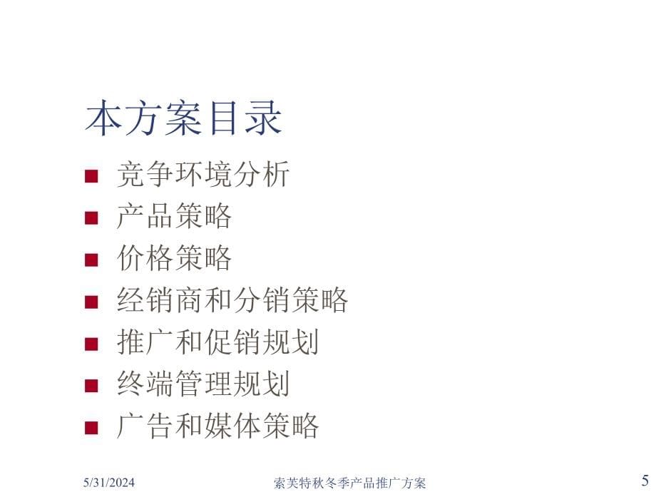 202X年某知名化妆品公司产品推广策划案_第5页