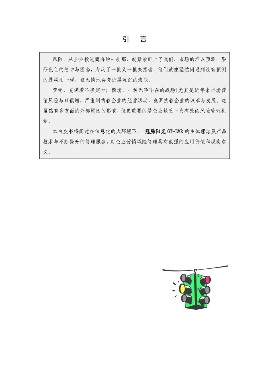 202X年企业营销风险管理的解决方案_第5页