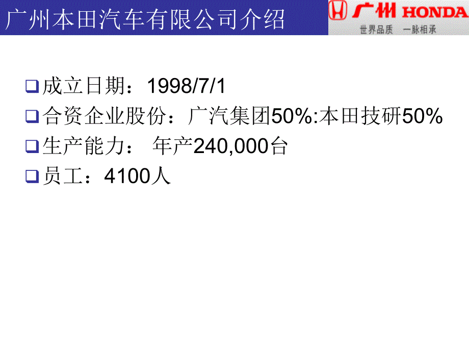 202X年广州本田汽车公司成本管理案例_第2页