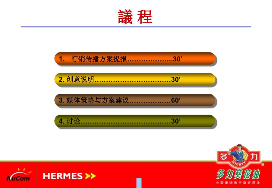 202X年多力葵花油行销广告企划案_第2页