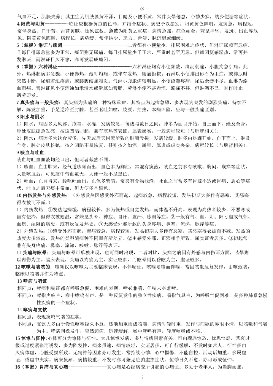 中医内科学重点整理.doc_第2页