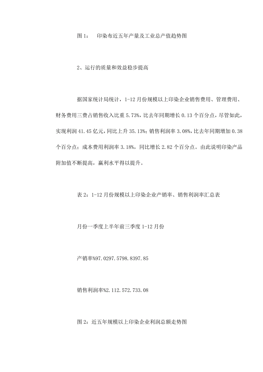 202X年中国印染行业运行实态分析报告_第2页