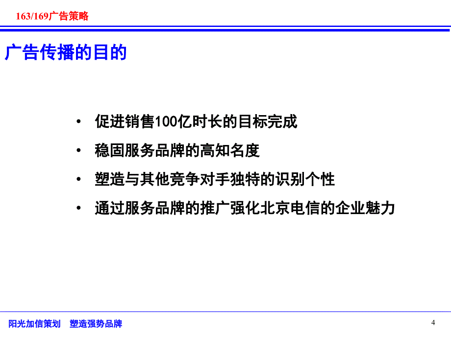 202X年某电信163、169拨号接入广告策略_第4页