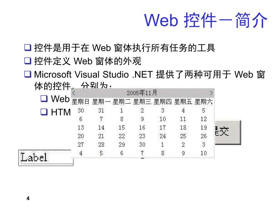 202X年Web服务器控件的使用_第4页