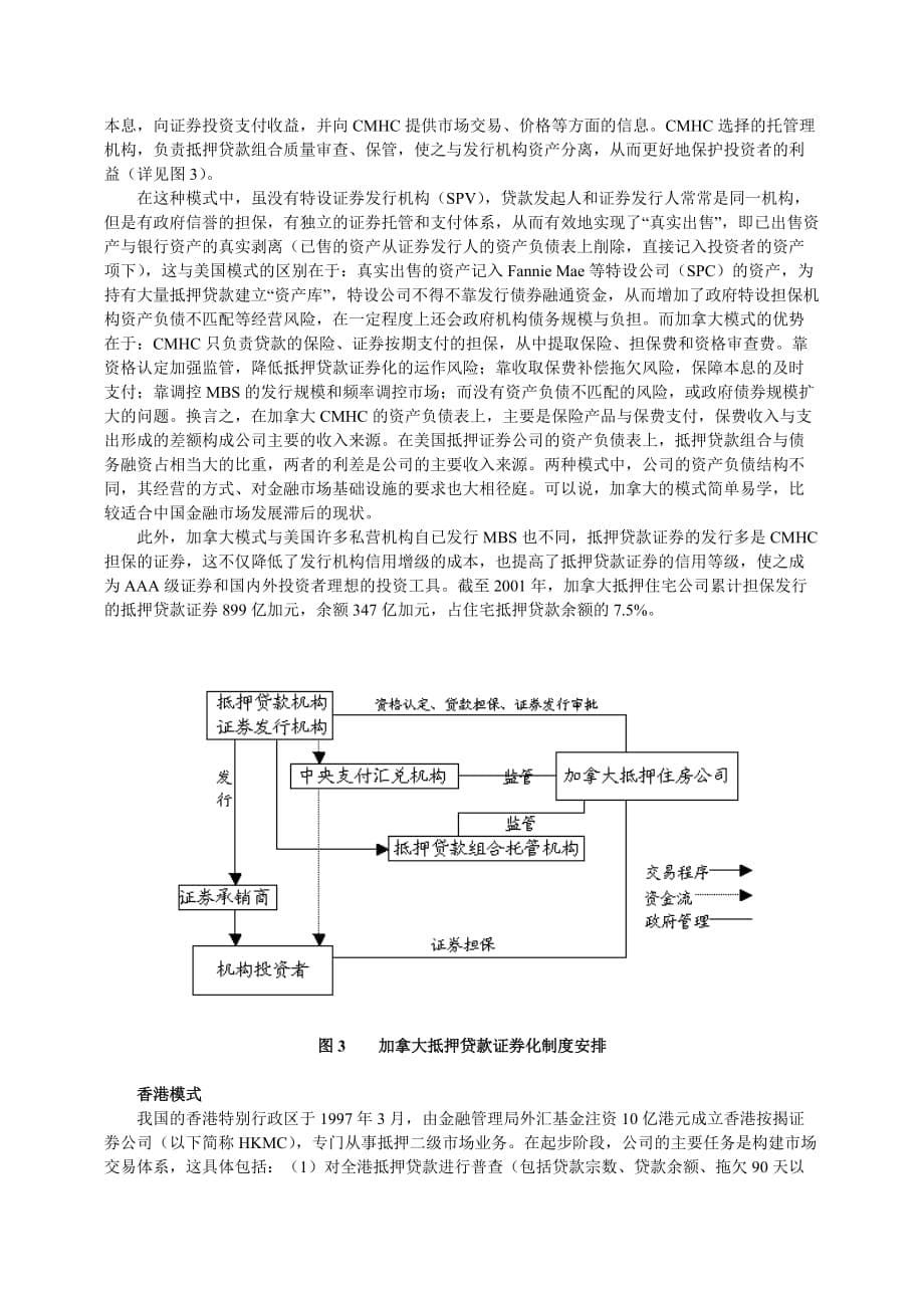 202X年推行抵押贷款证券化的理性思考及制度安排_第5页