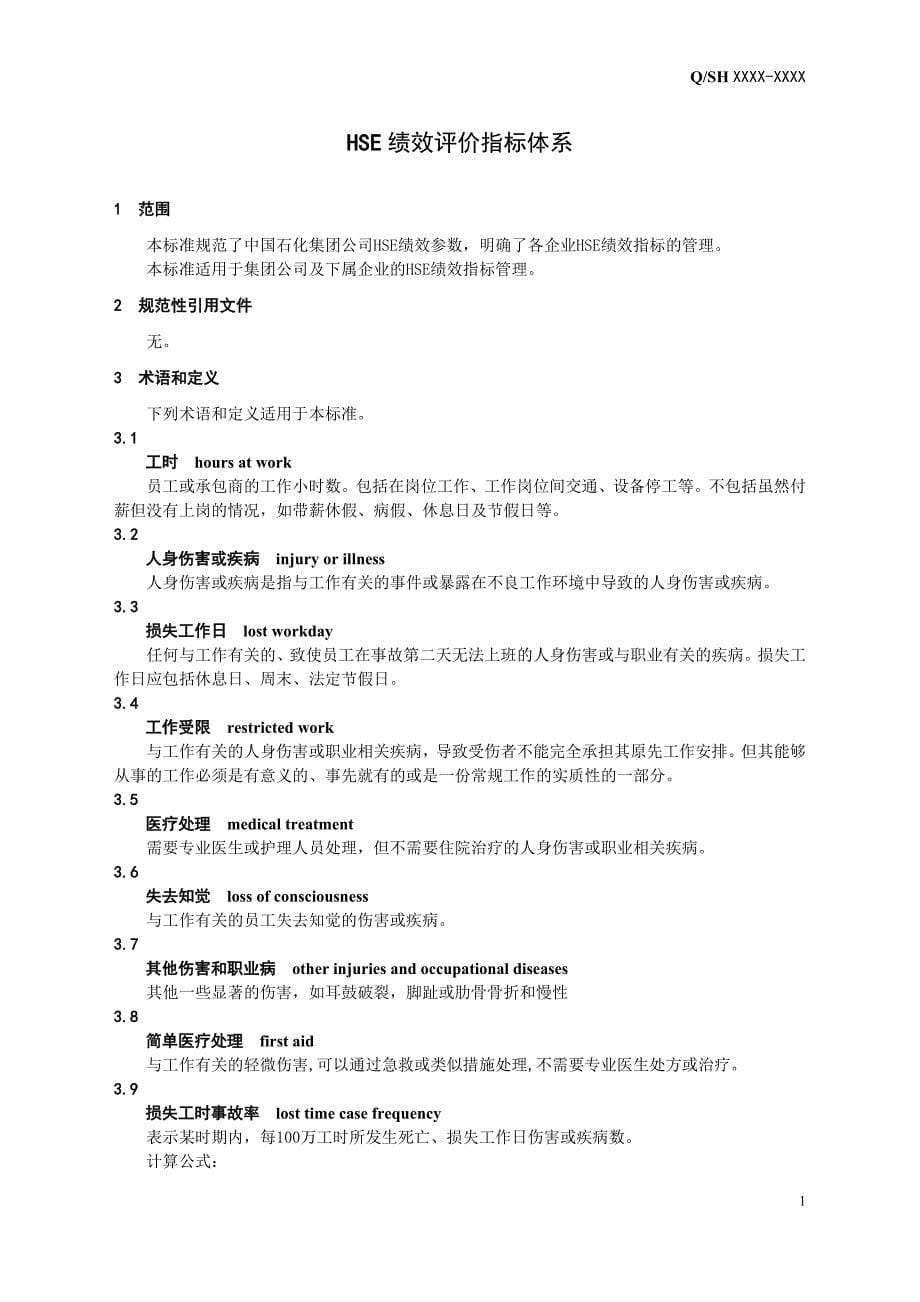 HSE绩效评价指标体系_第5页