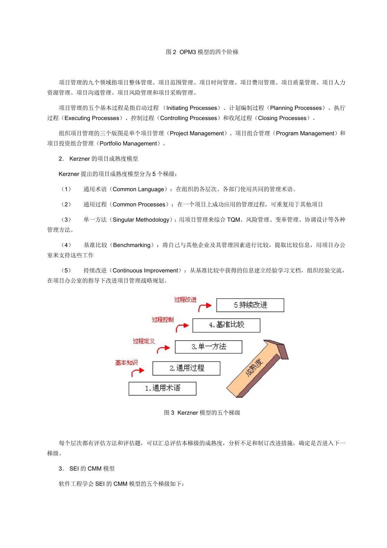 202X年项目管理成熟度模型_第3页