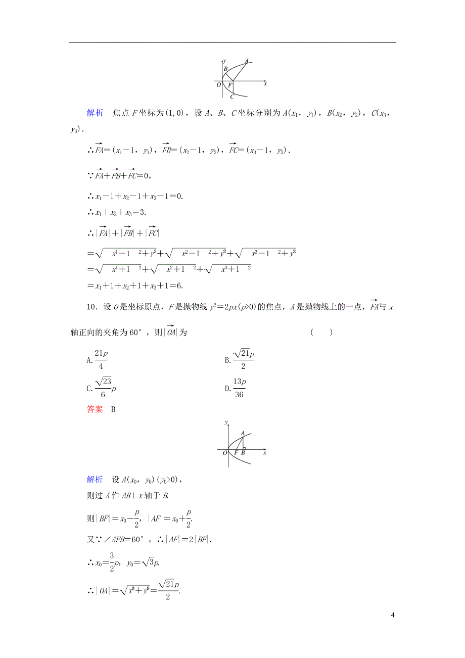 【高考调研】2014届高考数学总复习 第九章 解析几何 课时作业67（含解析）理 新人教A版.doc_第4页