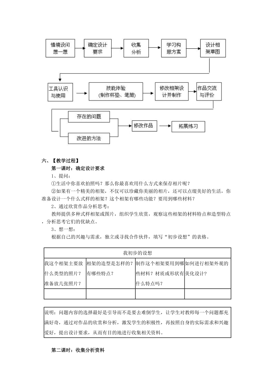 七年级劳技木工相架的设计和制作_第2页