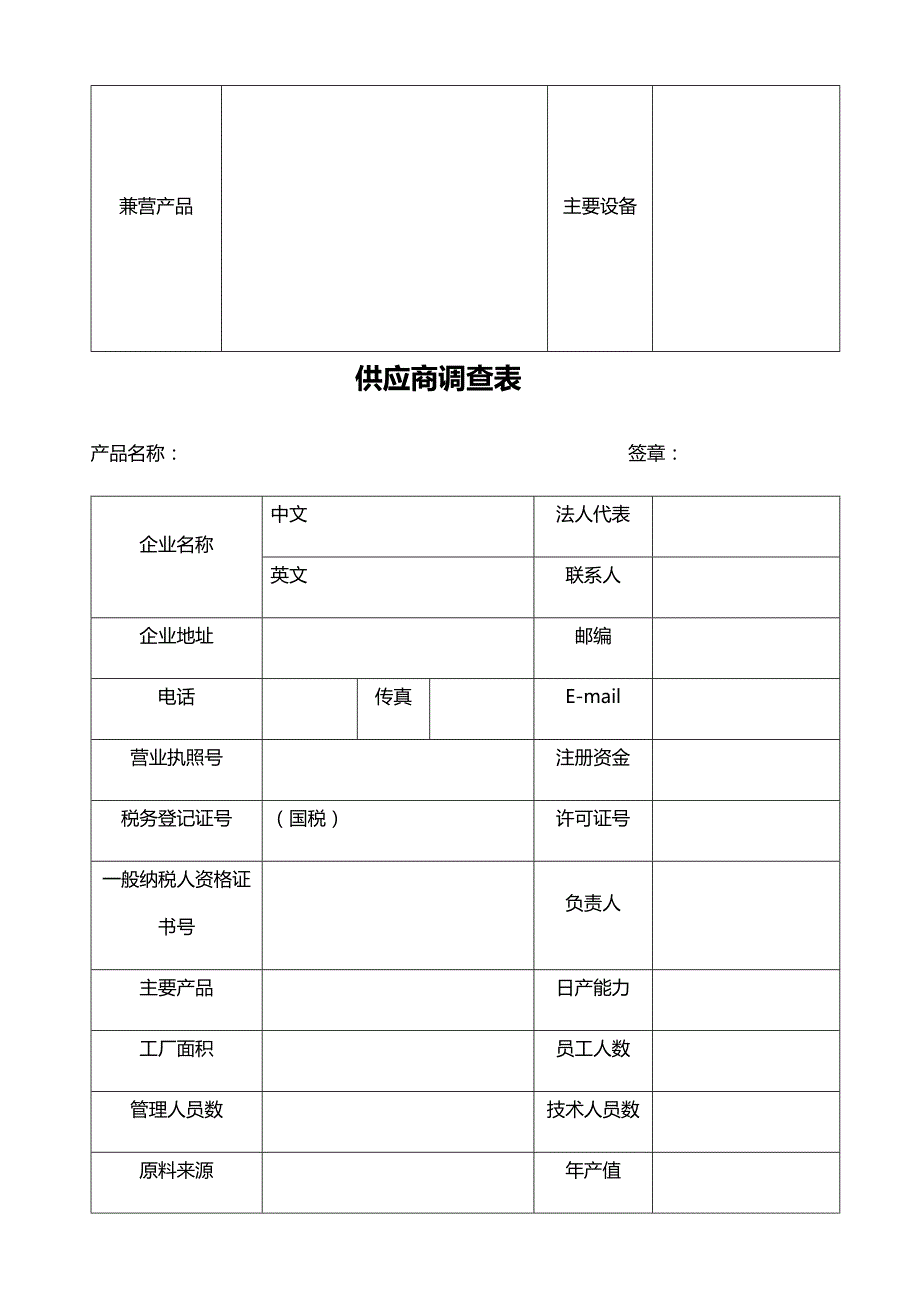 代工厂评审资料【全套】_第2页