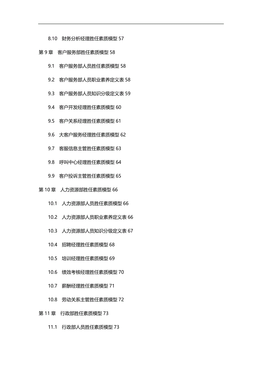 （员工管理）公司员工胜任素质模型(doc 80页)__第4页